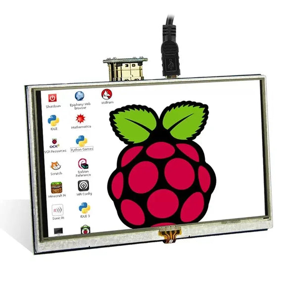 Elecrow RR050 5-Inch 800x480 Resistive Touch TFT Display for RPi B+/2B/3B/4B