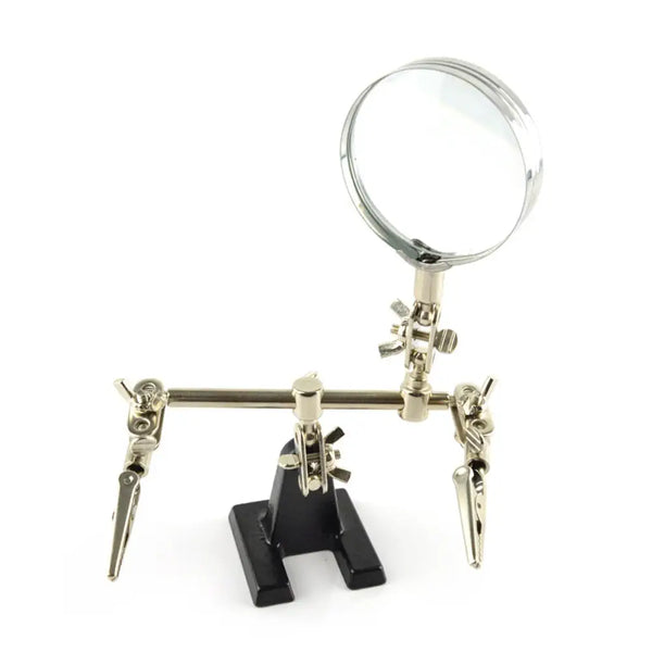 Third Hand with Magnifying Glass