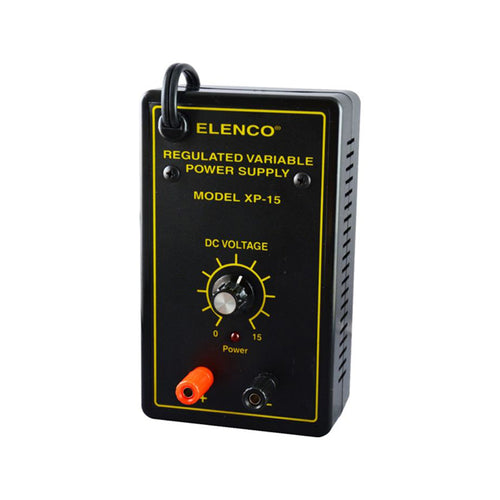 Elenco XP-15K Variable Voltage Portable AC/DC Power Supply Kit