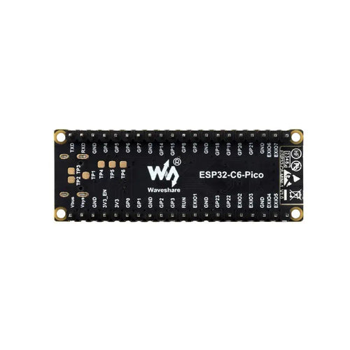 ESP32-C6 RISC-V Microcontroller Board w/ WiFi 6 & Bluetooth 5 (Pre-Soldered)