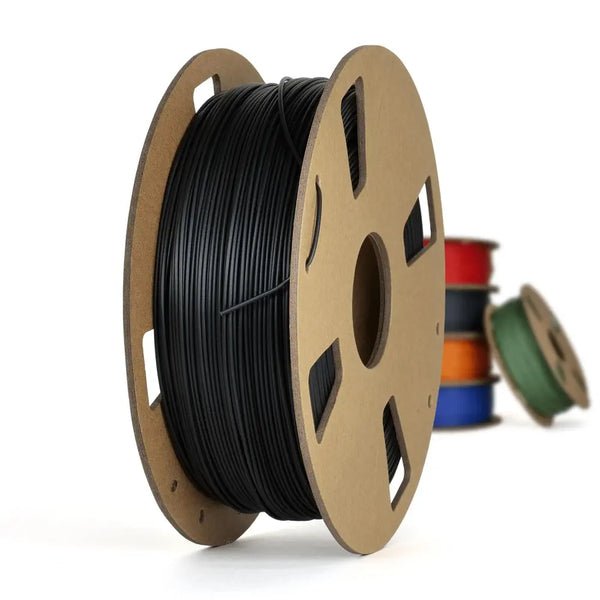 Black Matte PLA+ Filament, 1.75mm, 1 kg