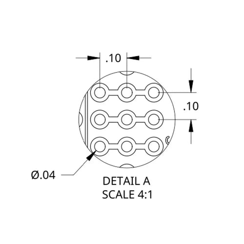 Prototyping PCB, Protoboard - 1&quot; x 4&quot;