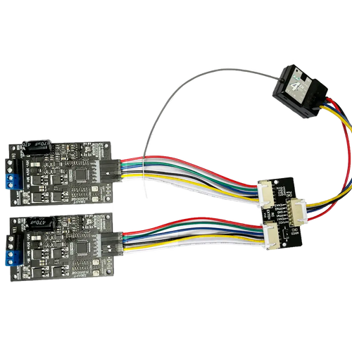 Dual DC Driver for RC in Mixed Mode, ESC Brush, ESC DC &amp; Brushed Motor Controller