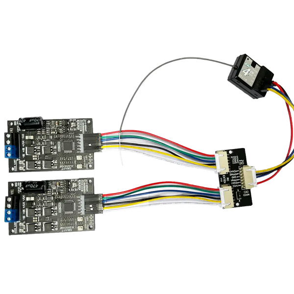 Dual DC Driver for RC in Mixed Mode, ESC Brush, ESC DC &amp; Brushed Motor Controller