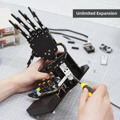 uHand UNO Open Source AI Bionic Robot Hand Support Somatosensory Control, Arduino Programming (Starter Kit)