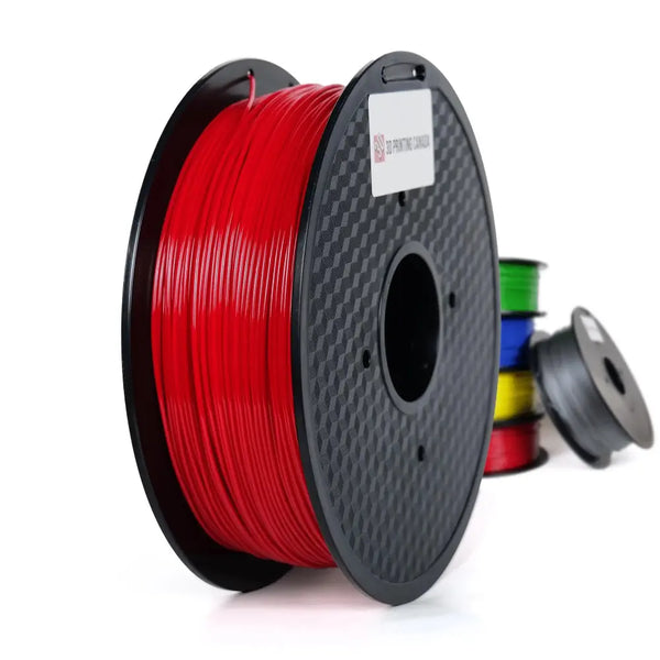 3D Printing Canada Red - Standard PETG Filament - 1.75mm, 1kg