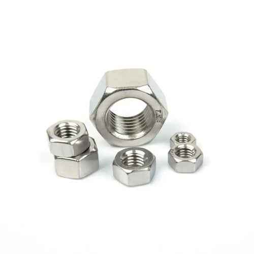 Stainless Steel Metric Thread Hex Nuts M5 (10 Pack)