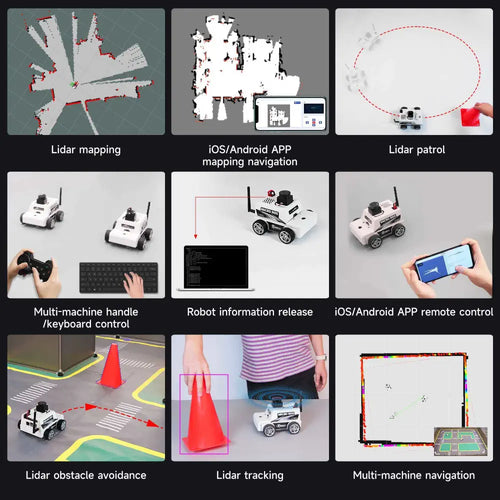 Yahboom ESP32 MicroROS Robot Car Virtual Machine as controller--Standard Version