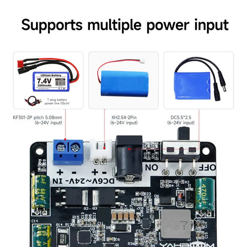 Power supply Expansion board for Raspberry Pi 5