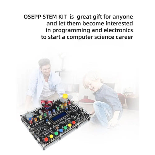 OSEPP | STEM Kit 1 | No Prior Knowledge Needed, Ages 10+ | Ultimate Tool for Learning Code | Works with Arduino, UNO R4 Included