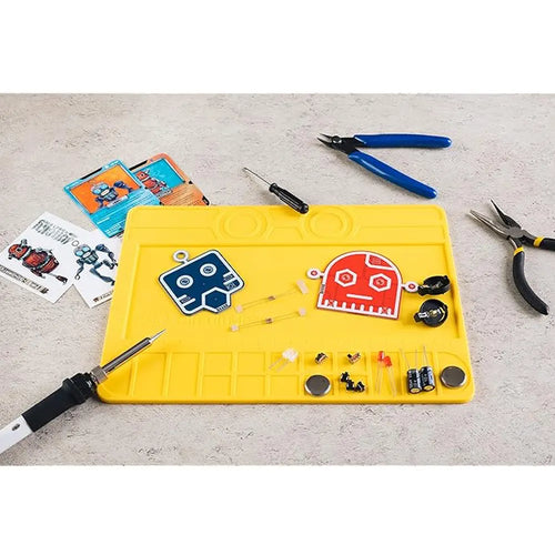 CircuitMess Silicone Work Mat, Soldering Mat Work Area for Soldering, STEM, DIY