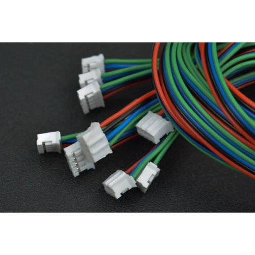 Gravity 4-Pin PH2.0 to DuPont Male Connector I2C/ UART Cable Pack (30cm)