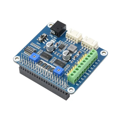 Waveshare HRB8825 2CH Stepper Motor HAT for RPi up to 1/32 Microstepping