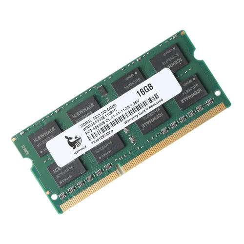 IceWhale 16GB DDR3L 1333 MT/s SODIMM Memory (PC3L-10600S, 204-Pin)