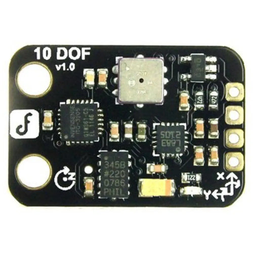 IMU 10 DOF ±16g 3 Axis Accelerometer ±2000 °/s Gyro/Magnetometer/Barometer