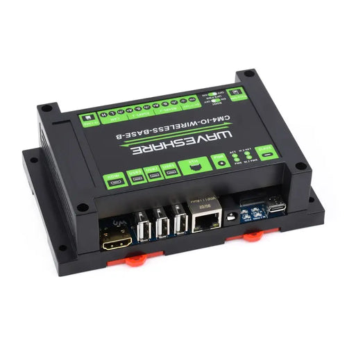 Industrial IoT 5G/4G Wireless Exp. for RPi CM4 w/ UPS, M.2 Slot, 4G Module (EU)