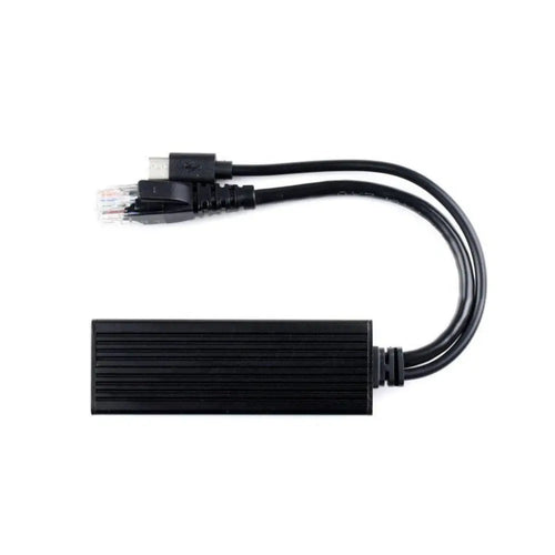 Industry Grade Gigabit PoE Splitter 48V to 5V 2.5A USB-C