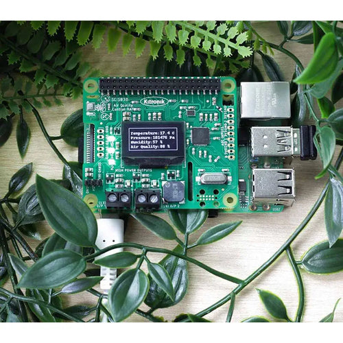 Kitronik Air Quality Control HAT for Raspberry Pi w/ Sensor Inputs & OLED Screen