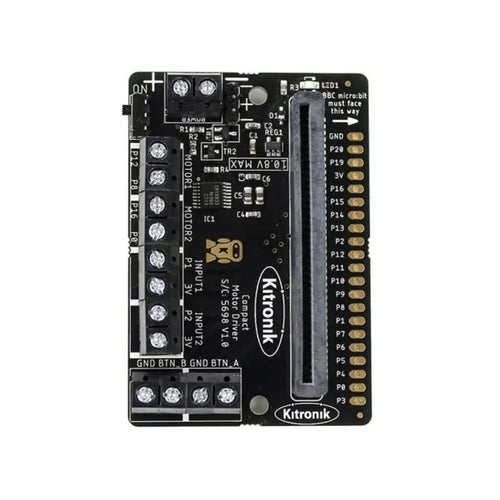 Kitronik Compact Motor Driver Board for the BBC micro:bit