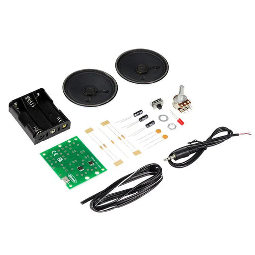 Kitronik Deluxe Stereo Audio Amplifier Kit w/ 3.5mm Jack