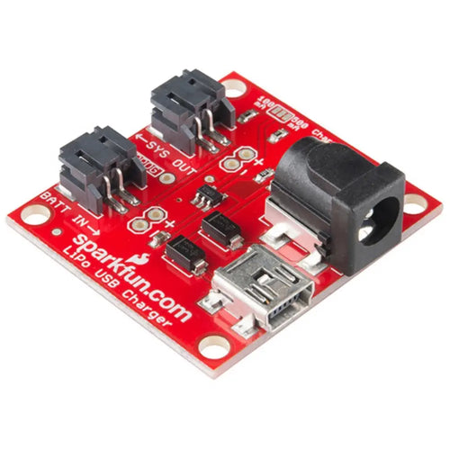 LiPoly Charger - Single Cell 3.7-7V Input