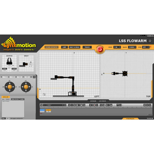 Lynxmotion FlowArm LSS Robotic Arm Software (Download)