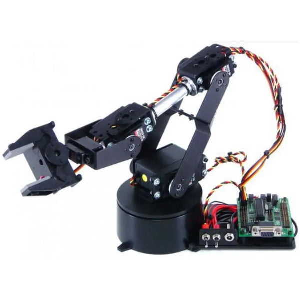 Lynxmotion AL5B 4 Degrees of Freedom Robotic Arm (Hardware Only)