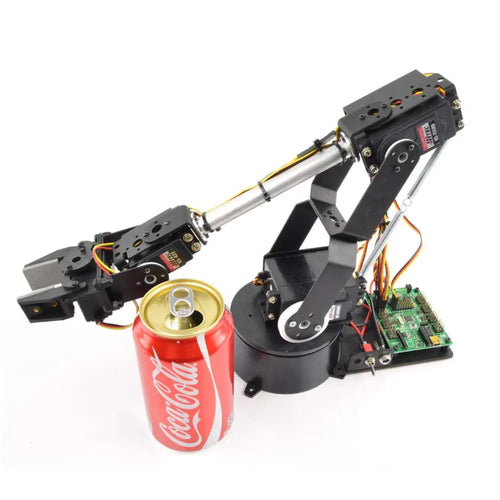 Lynxmotion AL5D 4 Degrees of Freedom Robotic Arm (Hardware Only)