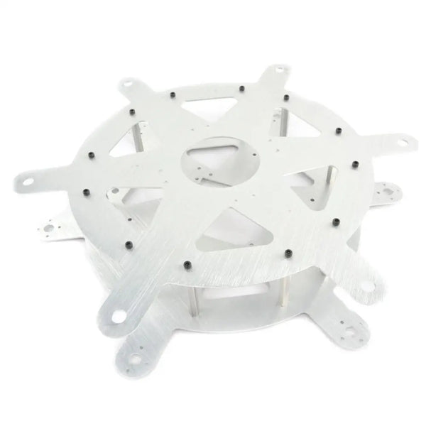 Lynxmotion Aluminum Hexapod 3-R Body Kit (Brushed) - HBKR-BRU