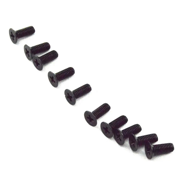 Lynxmotion Steel Phillips Countersunk Screws - M3 x 8mm (10pk)