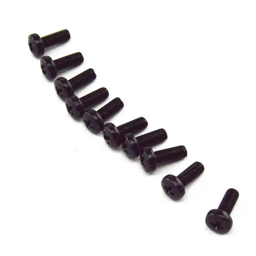 Lynxmotion Steel Phillips Pan Head Screws - M3 x 8mm (10pk)