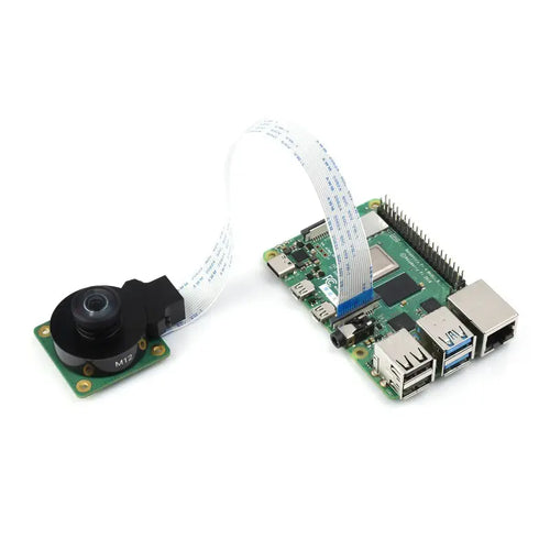 M12 High Res Lens, 14MP, 184.6° Ultra Wide Angle, 2.72mm Focal Length for RPi HQ Cam