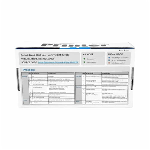 M5Stack ATOM Thermal Printer Kit