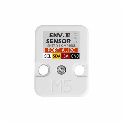 M5Stack ENV III Unit w/ Temperature Humidity Air Pressure Sensor (SHT30+QMP6988)