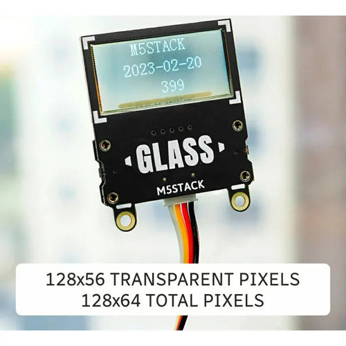 M5Stack Glass Unit w/ 1.51inch Transparent OLED