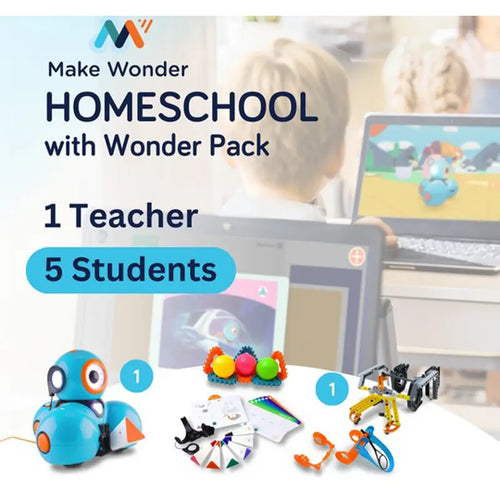 Make Wonder Homeschool w/ Wonder Pack (1 Teacher, 5 Students)