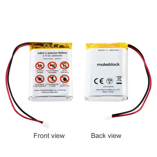 Makeblock mBot 1800mAh Li-Polymer Rechargeable Battery w/ Protective Case