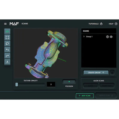 Matter & Form 3: Versatile High-Resolution 3D Scanner w/ ChromaSpec Technology