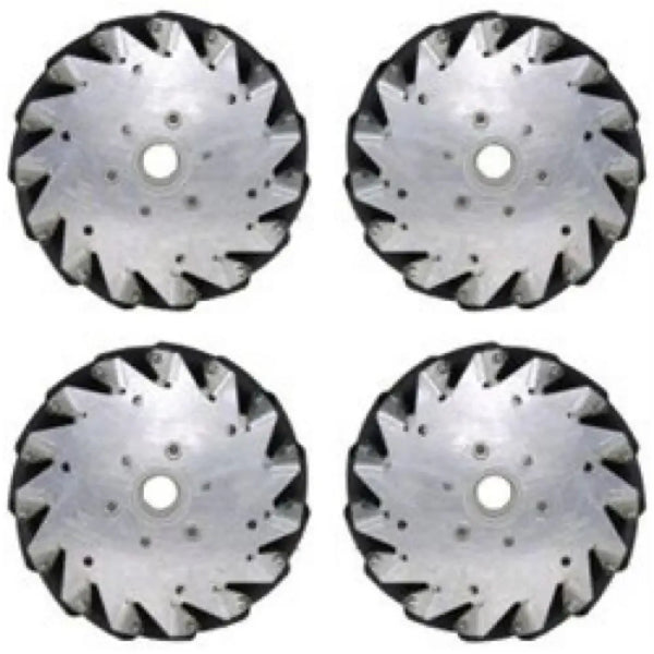 152mm Mecanum Wheel Set (2x Left, 2x Right)