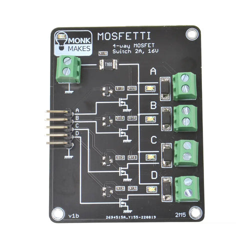 Monk Makes MOSFETTI 4 Way MOSFET Switch