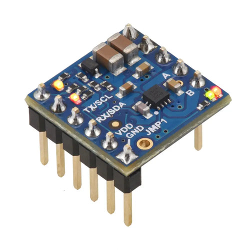 Motoron M1T550 Single I2C Motor Controller (Header Pins Soldered)