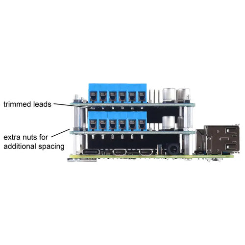 Motoron M2h18v18 Dual HighPower Motor Controller for RPi No Connectors/Standoffs