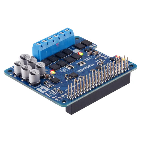 Motoron M2H18v20 Dual High-Power Motor Controller for RPi (Connectors Soldered)