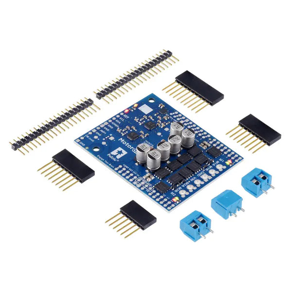 Motoron M2S18v20 Dual High-Power Motor Controller Shield Kit for Arduino