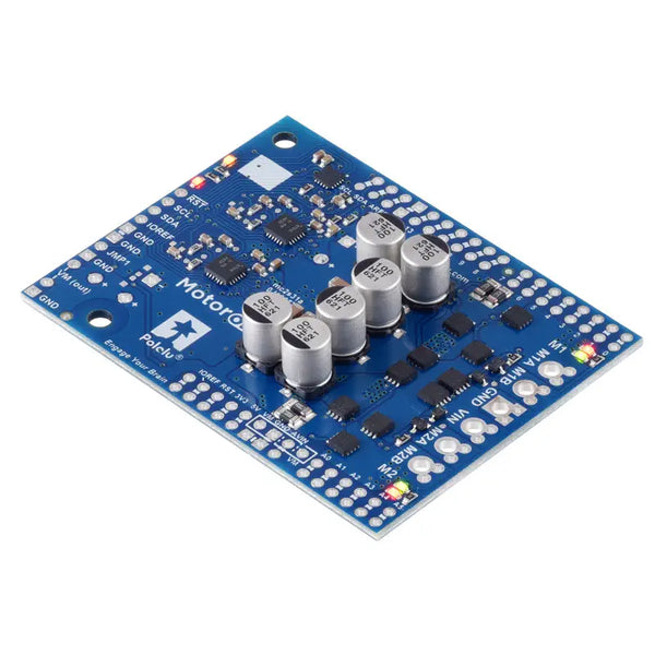 Motoron M2S24v14 Dual High-Power Motor Controller for Arduino (No Connectors)