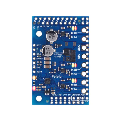 Motoron M3S550 Triple Motor Controller Shield Kit for Arduino