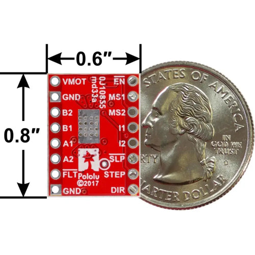 MP6500 Stepper Motor Driver Carrier (Digital Current Control)