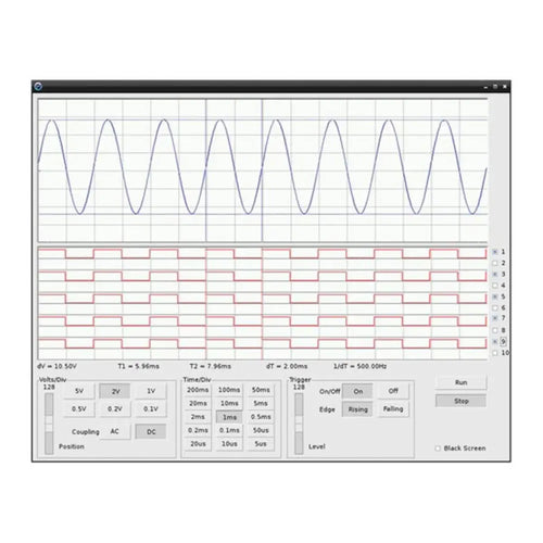 Velleman Oscilloscope & Logic Analyzer Shield for Raspberry Pi