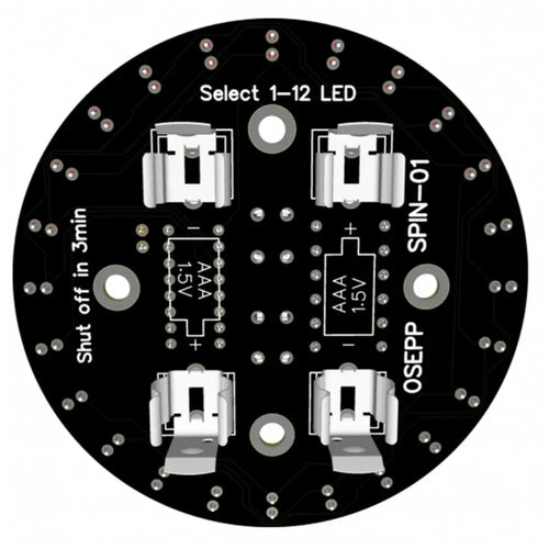 OSEPP Spinning Wheel DIY Solder Kit