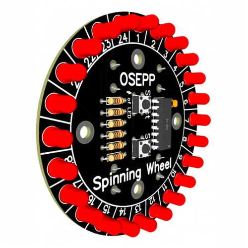 OSEPP Spinning Wheel DIY Solder Kit